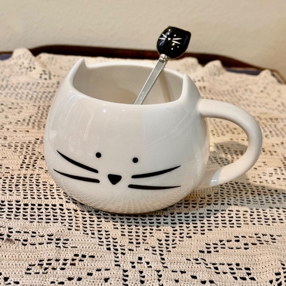 Cat Mug, Spoon, Bag and Cat Toy - Cat Lovers Gift Set - Picture 6 of 9